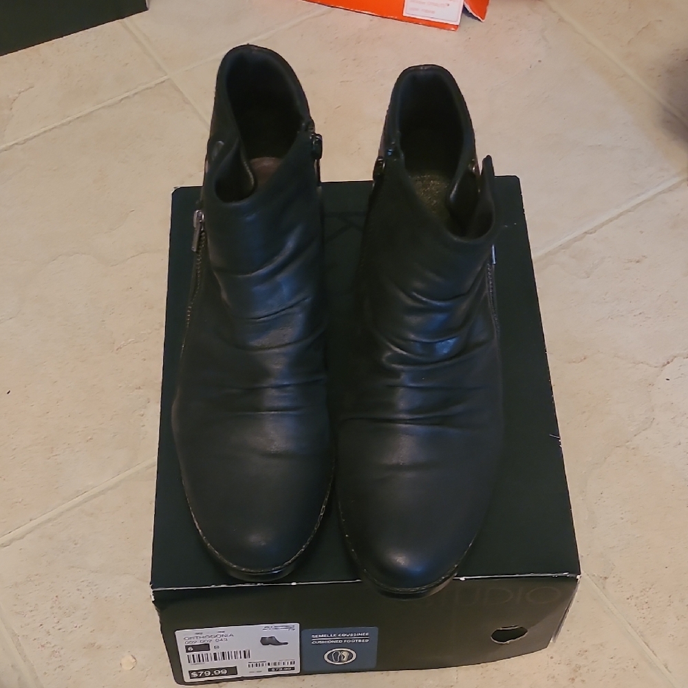 Men's Black Ankle Boots